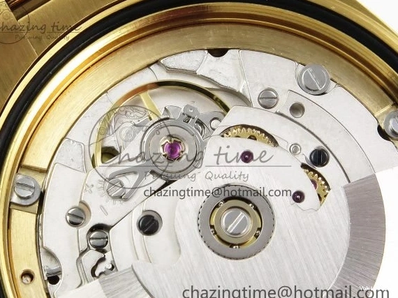 Dial 36 Green Edition YG Bracelet RAF YG Best on A2836 1:1 Date Stone Day Roman 0215